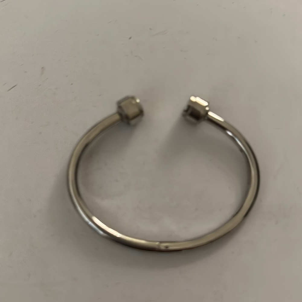 Silver cuff Henri Bendel